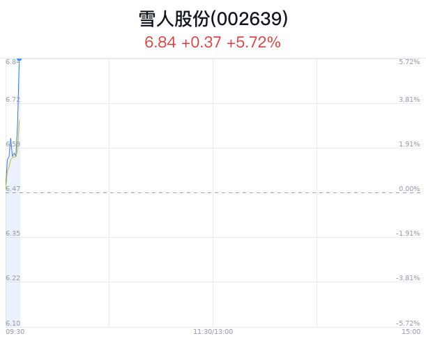 雪人股份走勢預測