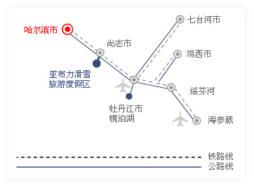 哈爾濱到亞布力滑雪場，詳細(xì)指南，哈爾濱至亞布力滑雪場攻略，一站式詳細(xì)指南