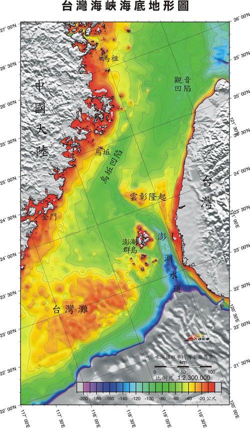 臺(tái)灣海峽及其地理位置，位于中國兩大省份之間的戰(zhàn)略要地，臺(tái)灣海峽，中國兩大省份間的戰(zhàn)略要地